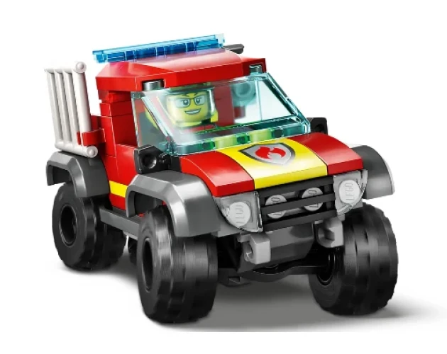 Конструкторы Lego City 4x4 Fire Truck Rescue, 97 элементов купить в Кишиневе
