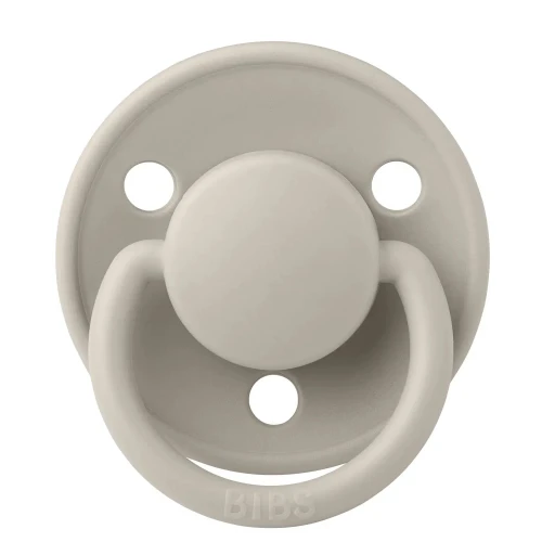 Пустышка круглая силиконовая Bibs De Lux Sand 0-36 мес купить в Кишиневе