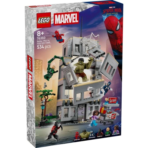 Конструкторы Lego Marvel Spider-Man vs. Hulk Epic Clash, 534 элемента купить в Кишиневе