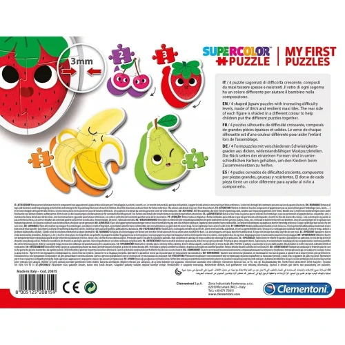 Пазл Clementoni My First Puzzles Fruits купить в Кишиневе