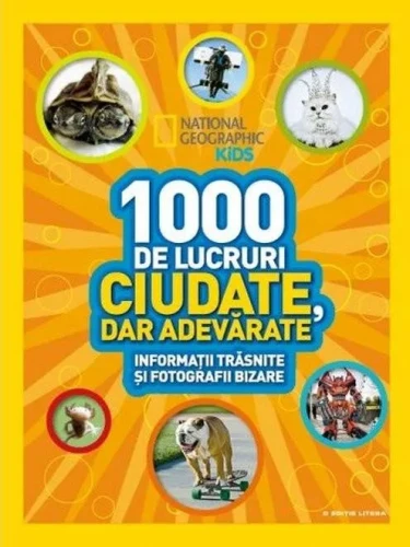 Книга 1000 странных, но правдивых вещей - National Geographic Kids купить в Кишиневе