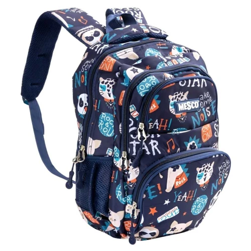 Школьный рюкзак средний Mesco Animals, 38x25x15 см купить в Кишиневе