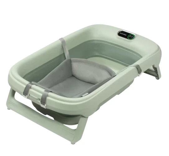 Складня ванночка с подставкой и градусником Maxi-Cosi Indigo Plus Sage Green, 86 см купить в Кишиневе