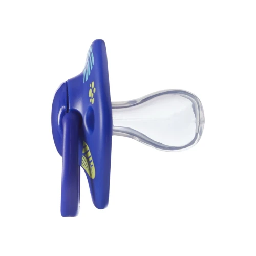 Пустышка ортодонтическая силиконовая Tommee Tippee Moda Blue (6-18 м), 2 шт. купить в Кишиневе