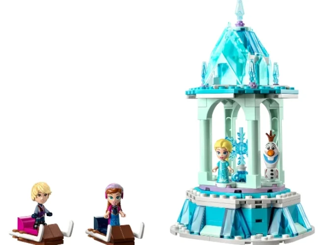 Set constructie Lego Disney Anna and Elsa's Magical Carousel, 175 elemente cumpăra în Chișinau