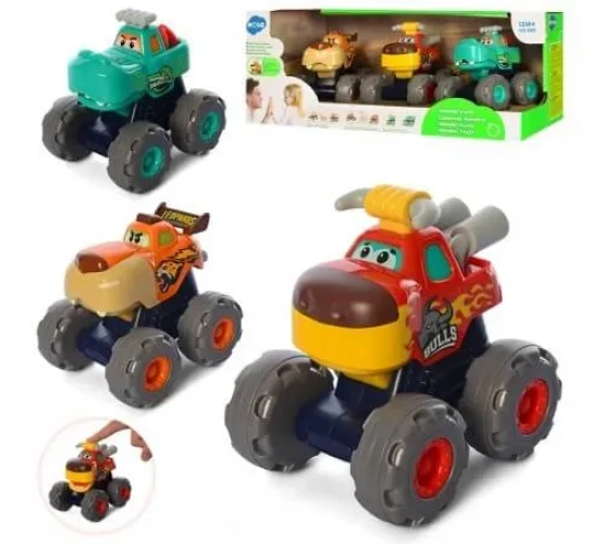 Set de mașini inerțiale Hola Toys Monster Trucks cumpăra în Chișinau