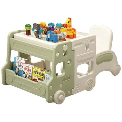 Детский столик с 2 стульчиками Riki Зелёный купить в Кишиневе