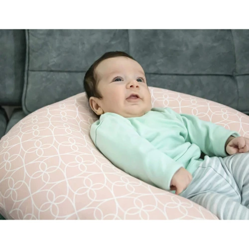Perna pentru alaptare BabyJem Nursing Pillow Roz, 49x56 cm cumpăra în Chișinau
