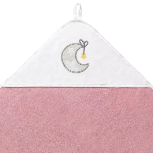 Prosop de baie BabyOno Moon Pink, 100x100 cm cumpăra în Chișinau