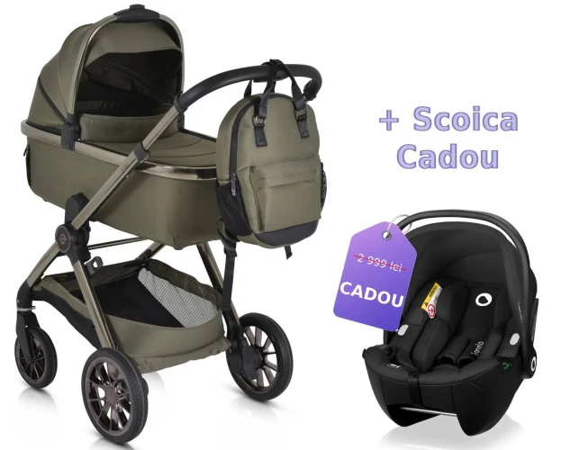 Carucior 2 in 1 Moni iClick Green cumpăra în Chișinau