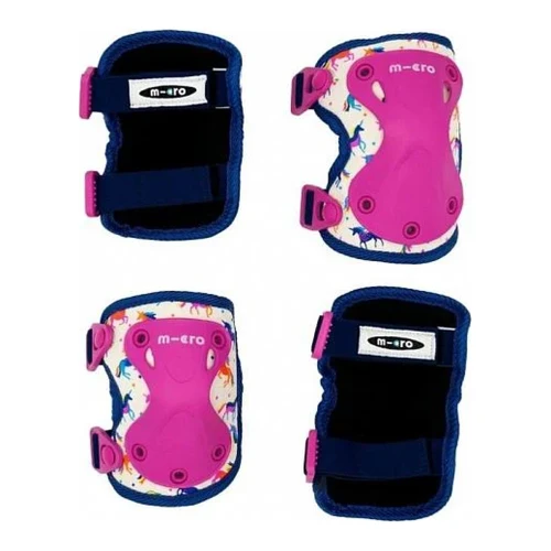 Set de protecții pentru genunchi și coate Micro Unicorn S, roz cumpăra în Chișinau