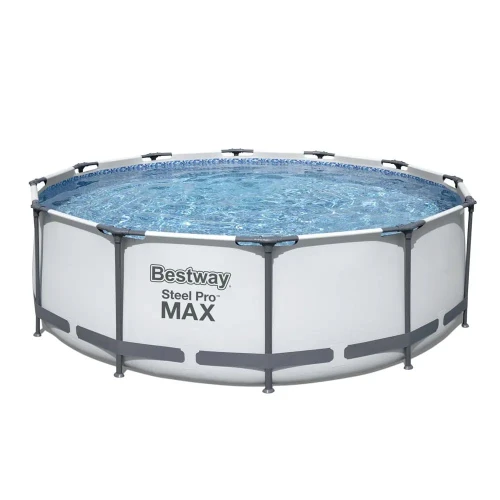 Бассейн для детей Bestway Steel Pro Max + фильтрующий насос 2006 л/ч, 9150 литров купить в Кишиневе