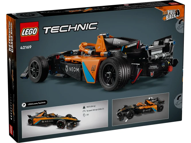 Конструкторы LEGO Technic NEOM McLaren Formula E Race Car, 452 элементов купить в Кишиневе