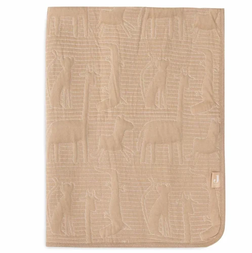 Păturică Jollein Jungle Jambo Biscuit/Oatmeal, 100x150 cm cumpăra în Chișinau