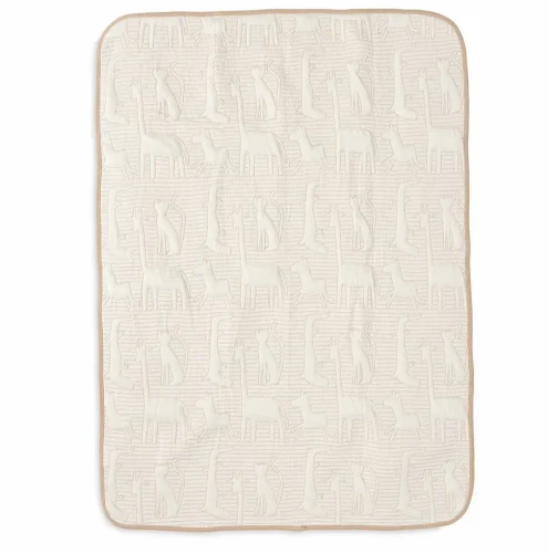 Păturică Jollein Jungle Jambo Biscuit/Oatmeal, 100x150 cm cumpăra în Chișinau