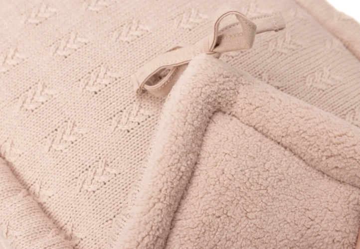 Бортики в кроватку Jollein Grain Knit Wild Rose (1 шт.), 180x30 см купить в Кишиневе