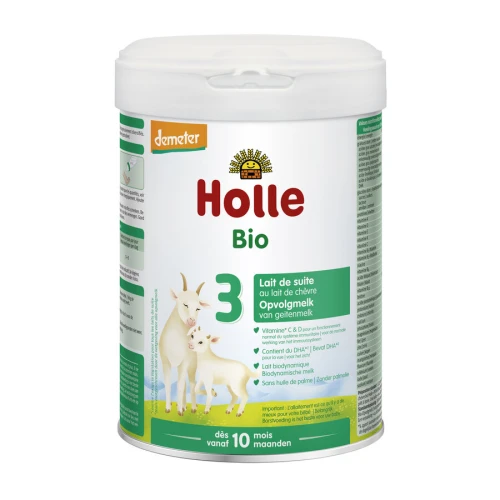 Смесь для новорожденных Holle Organic 3 Goat Milk (10 мес+), 800 гр купить в Кишиневе