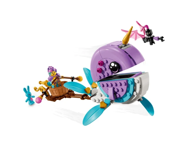 Set construcție Lego Dreamzzz Izzie's Narwhal Hot-Air Balloon, 156 elemente cumpăra în Chișinau