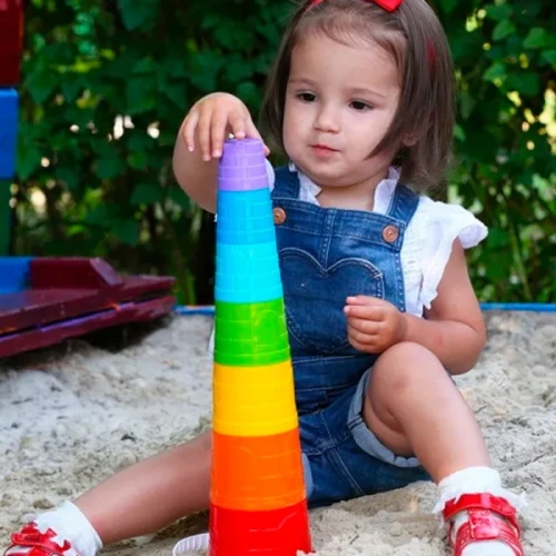 Piramidă Technok cu căldare, multicolor cumpăra în Chișinau