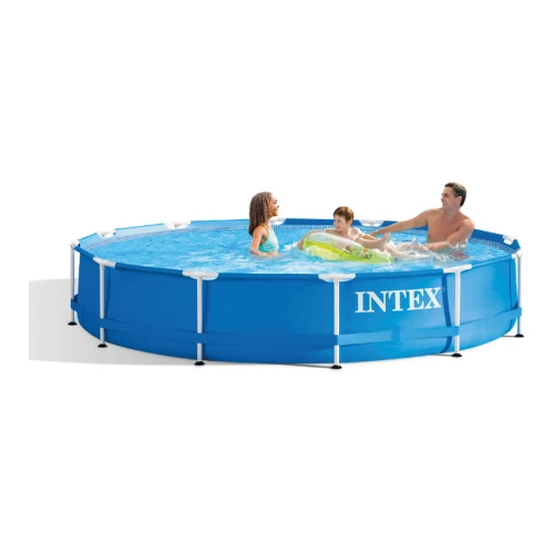 Piscină cu cadru metalic Intex Metal Frame 366 x 76 cm, 6503 litri, cu pompă de filtrare cumpăra în Chișinau