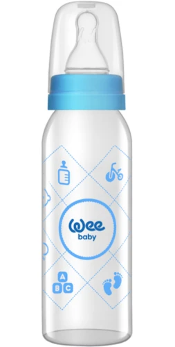 Бутылочка стеклянная для младенцев Weebaby, 250 мл купить в Кишиневе