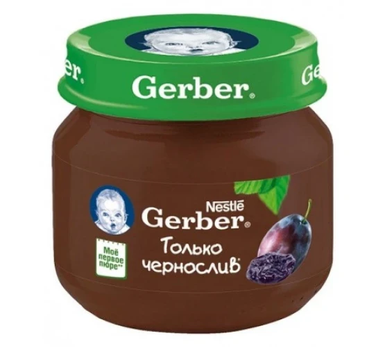 Пюре Gerber Чернослив (4 мес+), 80 г купить в Кишиневе