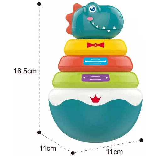 Piramida Huanger Dinozaur Multicolor cumpăra în Chișinau