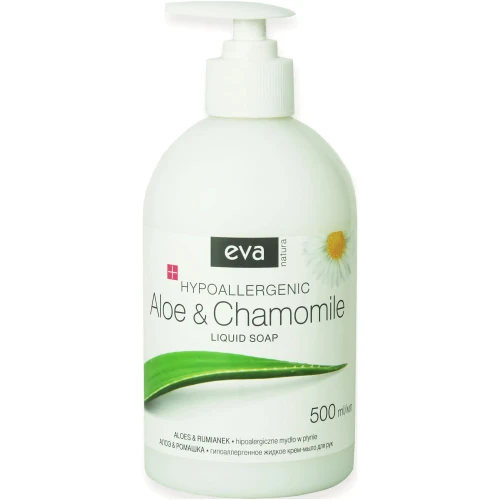 Sapun lichid Eva Natura Aloe & Chamomile, 500 ml cumpăra în Chișinau