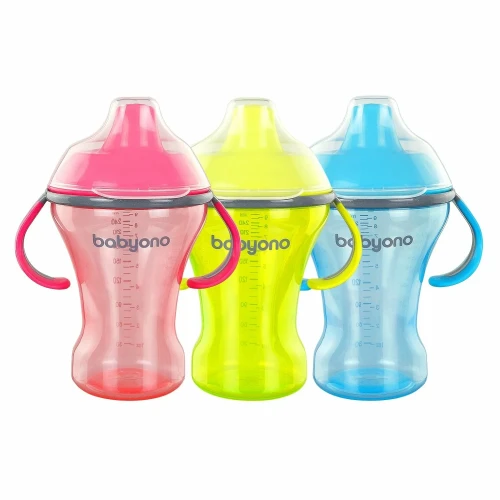 Cană anti-varsare BabyOno (6+ luni) 260 ml în sort. cumpăra în Chișinau