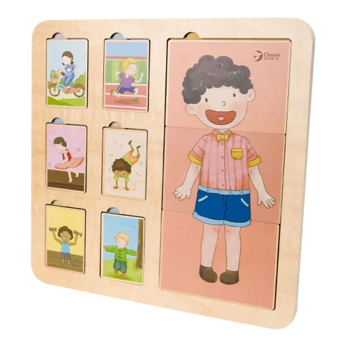 Jucărie educativă Classic World Body Puzzle cumpăra în Chișinau