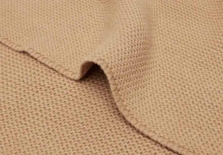 Păturică Jollein Basic Knit Biscuit, 75x100 cm cumpăra în Chișinau