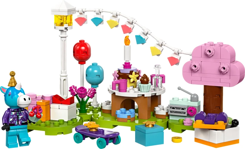Set construcție  LEGO Animal Crossing Julian's Birthday Party, 170 elemente cumpăra în Chișinau