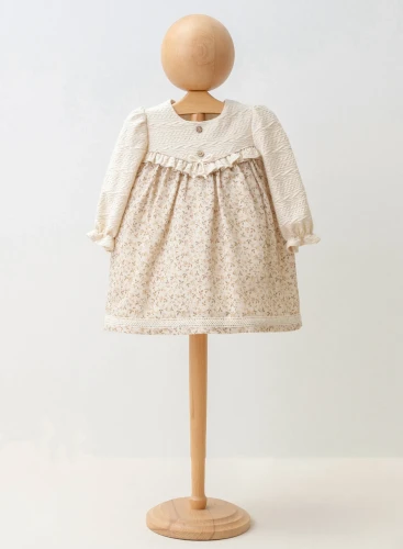 Платье с длинным рукавом Mymio Flower Beige (18-24М) купить в Кишиневе