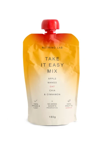 Пюре Nutrino Lab из овсянки-яблок-манго-чиа-корицы (24 мес+), 180 г купить в Кишиневе