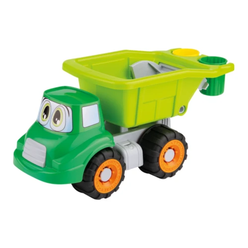 Грузовик для песка Androni Giocattoli Happy Trucks, мусоровоз, зелёный, 32 см купить в Кишиневе