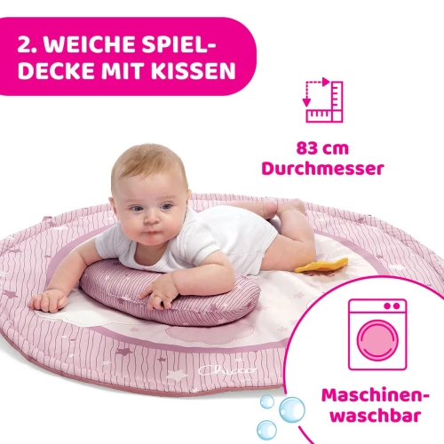 Детский коврик Chicco 3 в 1 Enjoy Colors Pink, 85x50x83 см купить в Кишиневе
