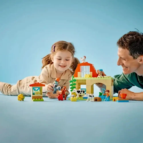 Set construcție Lego Duplo Caring for Animals at the Farm, 74 elemente cumpăra în Chișinau