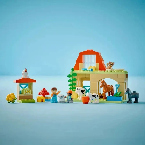 Set construcție Lego Duplo Caring for Animals at the Farm, 74 elemente cumpăra în Chișinau