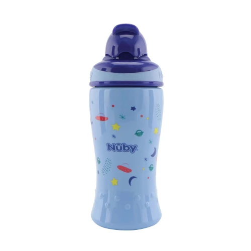 Cană cu pai Nuby Neon Flip It 12+ luni 360 ml cumpăra în Chișinau