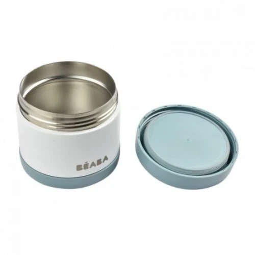 Термос Beaba Thermo-Portion White/Blue 500 мл 6м+ купить в Кишиневе