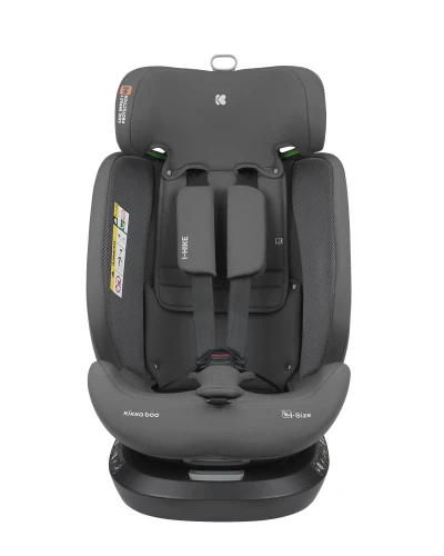 Scaun auto 40-150 cm (i-Size) Isofix Kikkaboo i-Hike Dark Grey, rotativ 360 cumpăra în Chișinau