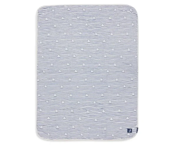 Păturică Jollein Muslin Miffy Stripe Navy, 75x100 cm cumpăra în Chișinau