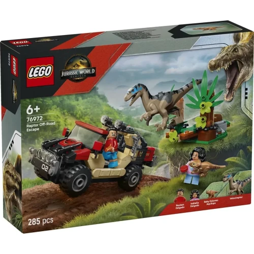 Конструкторы Lego Jurassic World Raptor Off-Road Escape, 285 элементов купить в Кишиневе