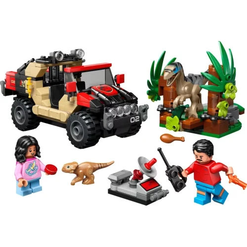 Конструкторы Lego Jurassic World Raptor Off-Road Escape, 285 элементов купить в Кишиневе