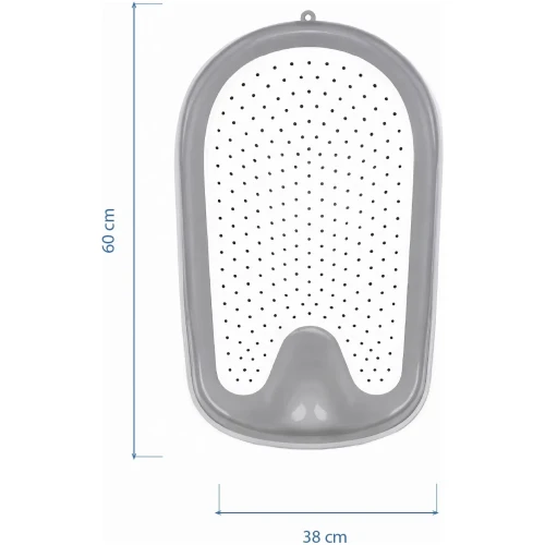 Suport pentru baie BabyJem Soft Touch, Soft Grey cumpăra în Chișinau