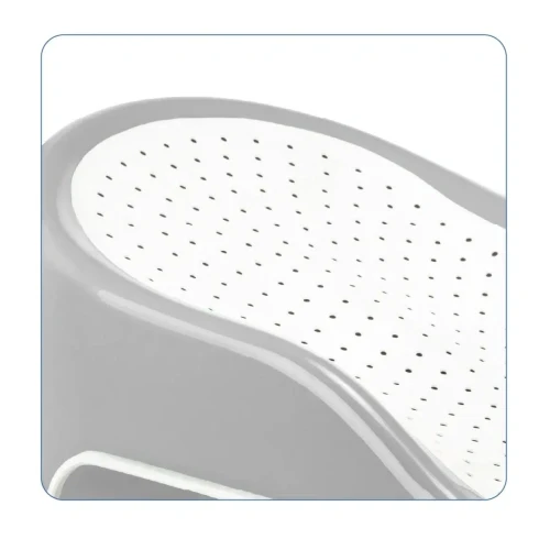 Suport pentru baie BabyJem Soft Touch, Soft Grey cumpăra în Chișinau