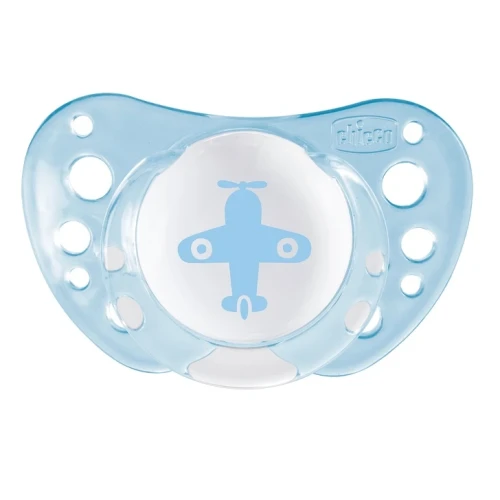 Suzetă anatomică din silicon Chicco Physio Air Blue (0-6 luni), 2 buc. cumpăra în Chișinau