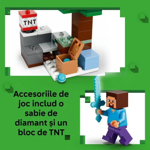 Set construcție Lego Minecraft Steve's Taiga Adventure, 79 elemente cumpăra în Chișinau