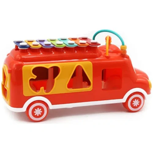 Jucarie de sortare Huanger Xilofon Buss Red cumpăra în Chișinau