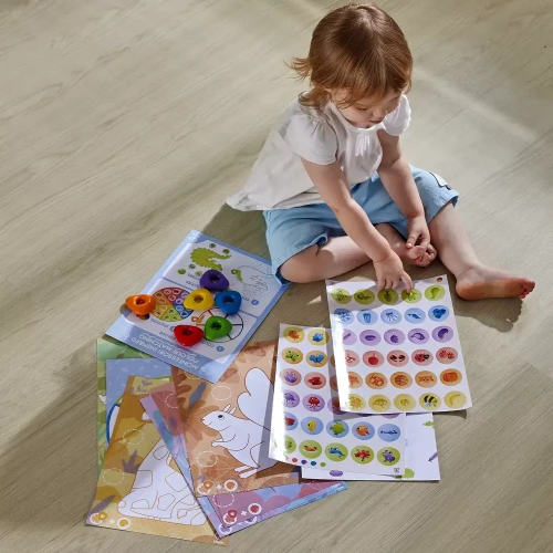Set de desen Hape Copilaș pictor, 6 culori cumpăra în Chișinau